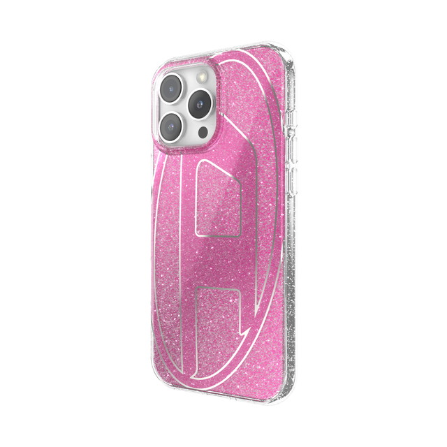 【iPhone16 Pro Max ケース】Oval D Glitter (Pink)サブ画像