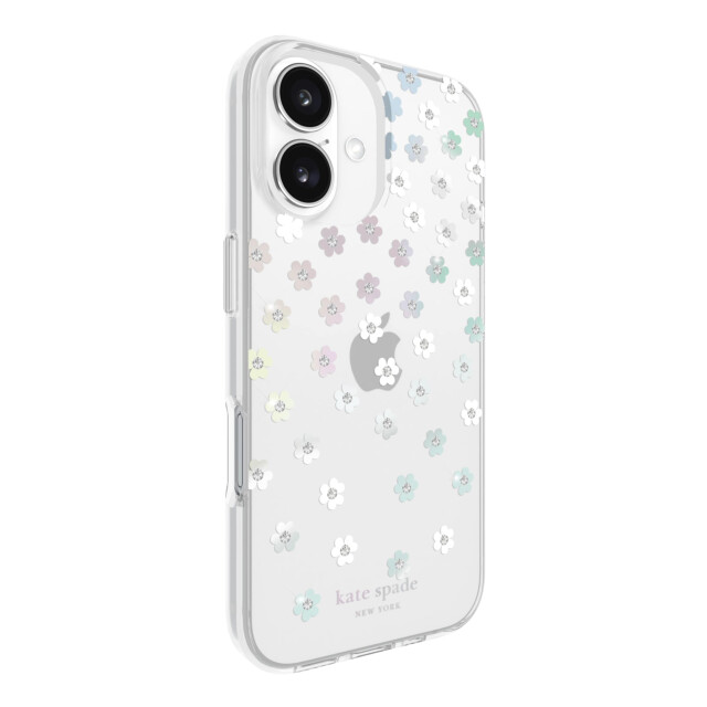 【iPhone16 ケース】Protective Hardshell Case (Scattered Flowers)サブ画像