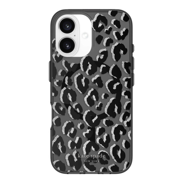 【iPhone16 ケース】Protective Hardshell Case for MagSafe (City Leopard Black)サブ画像