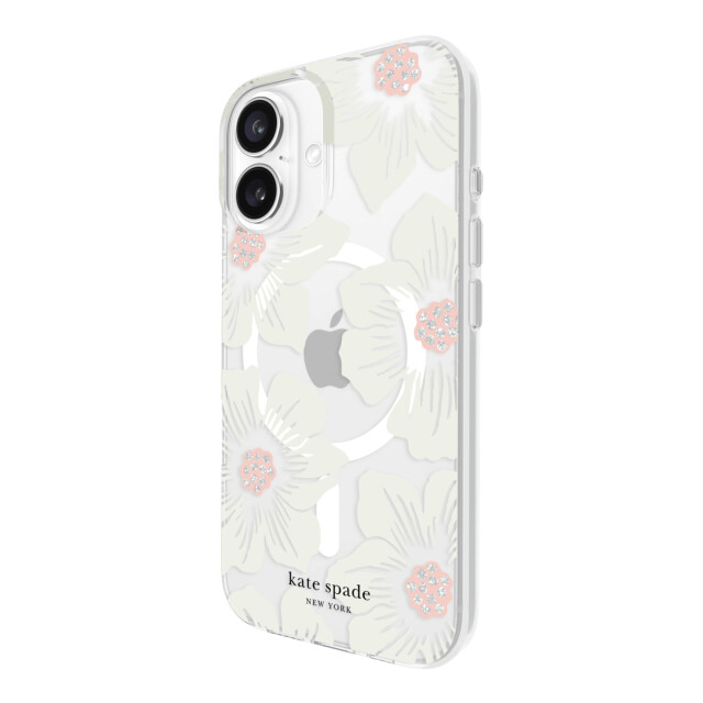 【iPhone16 ケース】Protective Hardshell Case for MagSafe (Hollyhock Floral)goods_nameサブ画像