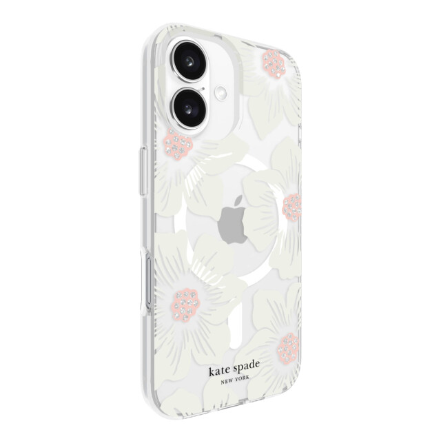 【iPhone16 ケース】Protective Hardshell Case for MagSafe (Hollyhock Floral)goods_nameサブ画像