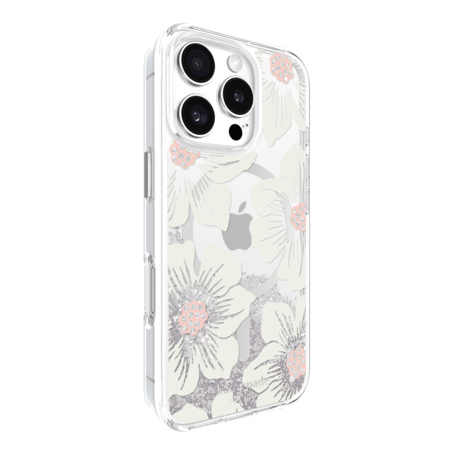 【iPhone16 Pro ケース】Liquid Glitter MagSafe Case (Hollyhock)サブ画像