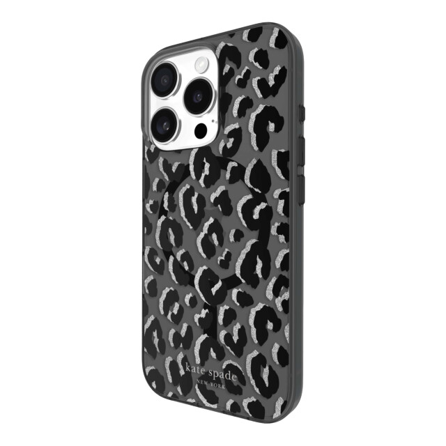 【iPhone16 Pro ケース】Protective Hardshell Case for MagSafe (City Leopard Black)サブ画像