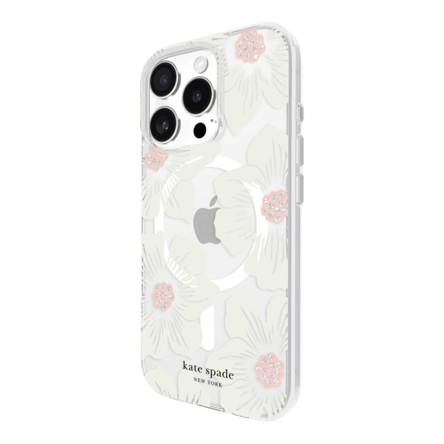 【iPhone16 Pro ケース】Protective Hardshell Case for MagSafe (Hollyhock Floral)goods_nameサブ画像