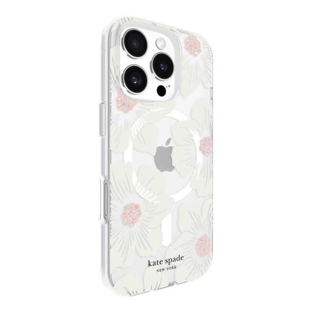 【iPhone16 Pro ケース】Protective Hardshell Case for MagSafe (Hollyhock Floral)サブ画像