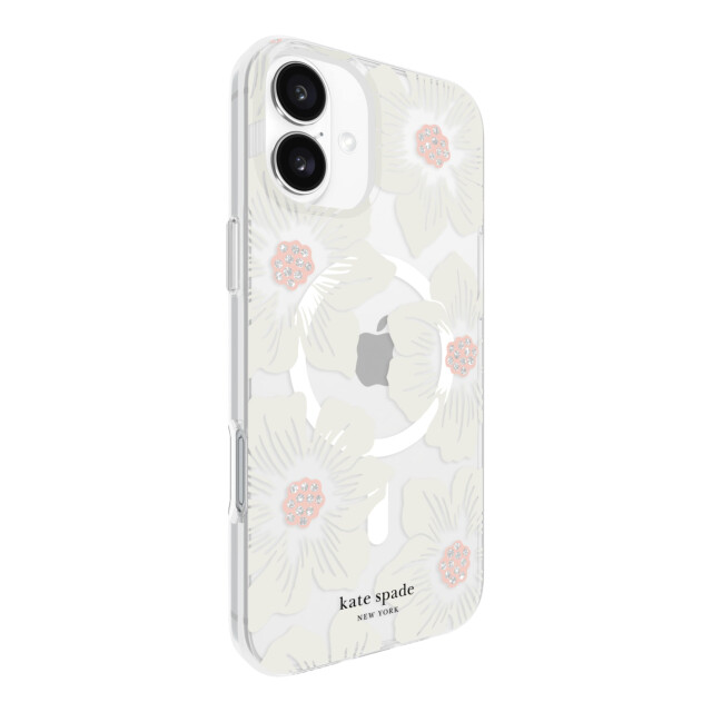 【iPhone16 Plus ケース】Protective Hardshell Case for MagSafe (Hollyhock Floral)サブ画像