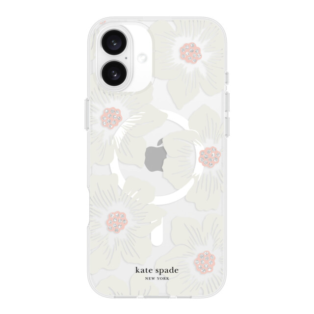 【iPhone16 Plus ケース】Protective Hardshell Case for MagSafe (Hollyhock Floral)サブ画像