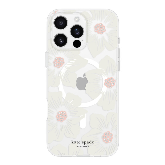 【iPhone16 Pro Max ケース】Protective Hardshell Case for MagSafe (Hollyhock Floral)goods_nameサブ画像