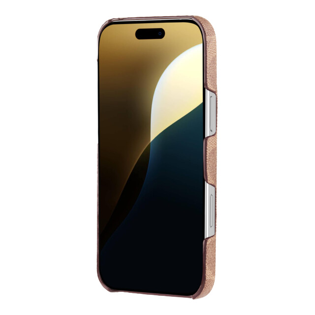 【iPhone16 ケース】Slim Wrap Case (Signature C Tan)サブ画像