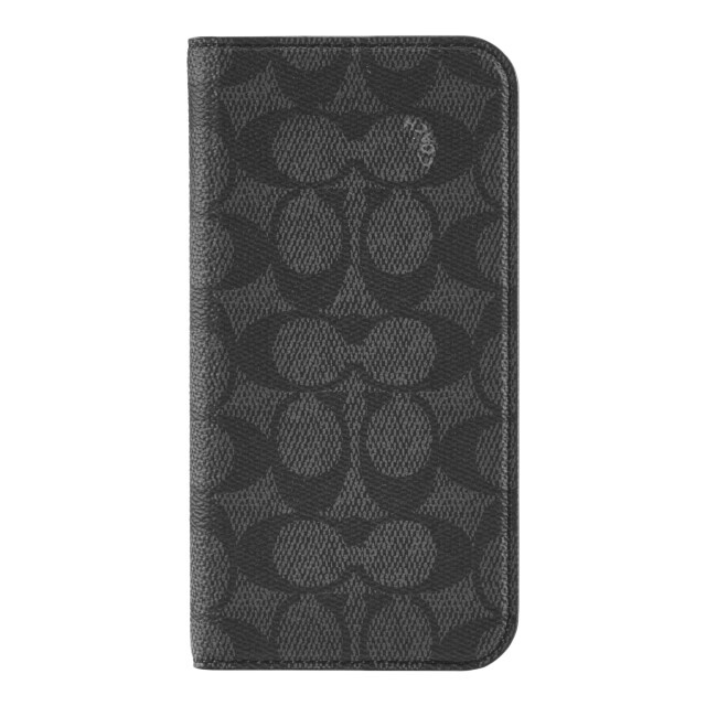 【iPhone16 Pro Max ケース】Folio Case (Signature C Charcoal)