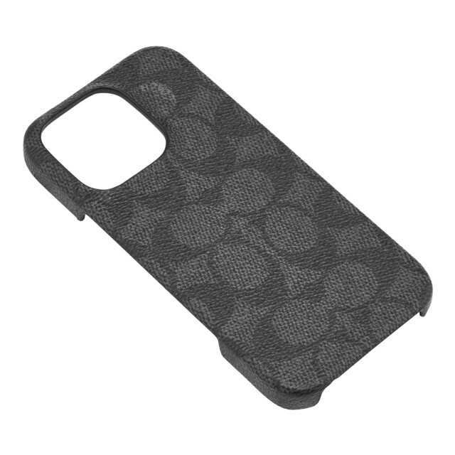 【iPhone16 Pro ケース】Slim Wrap Case (Signature C Charcoal)goods_nameサブ画像