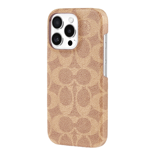 【iPhone16 Pro ケース】Slim Wrap Case (Signature C Tan)サブ画像