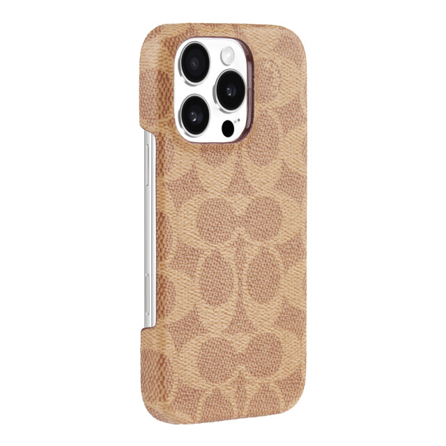 【iPhone16 Pro ケース】Slim Wrap Case (Signature C Tan)サブ画像