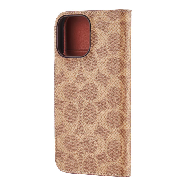 【iPhone16 Pro Max ケース】Folio Case (Signature C Tan)サブ画像