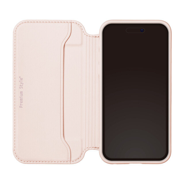 【iPhone16 ケース】ガラスフリップケース (トムとジェリー／ピンク)goods_nameサブ画像