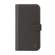 【iPhone16 Pro ケース】Folio Case Double Lined with MagSafe (Gray)