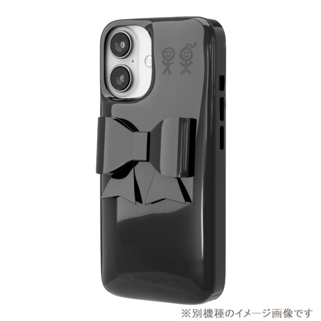 【iPhone15/14/13 ケース】THE SOAP CASE (BLACK BOW)サブ画像