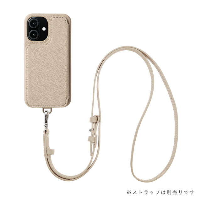 【iPhone16 ケース】POCHE FLAT (ベージュ)goods_nameサブ画像