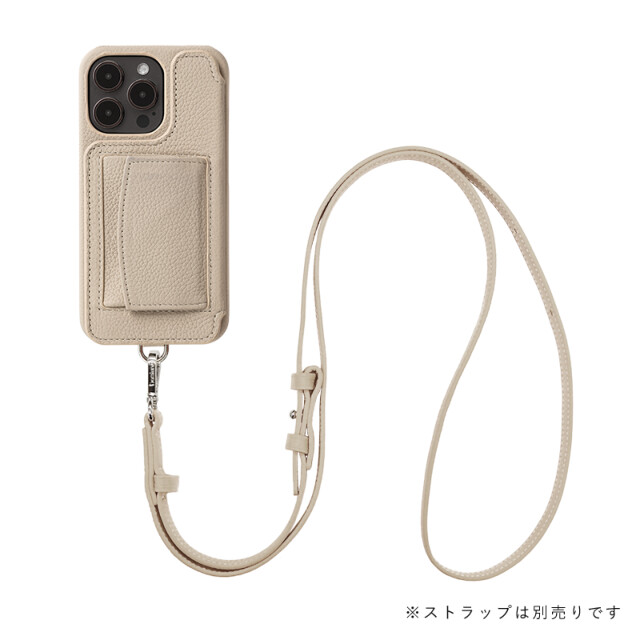 【iPhone16 Pro ケース】POCHE (ベージュ)goods_nameサブ画像