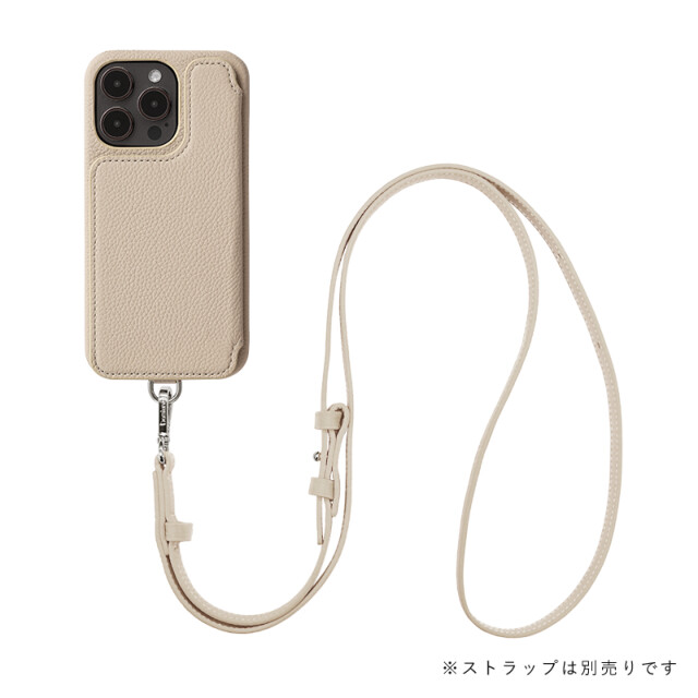 【iPhone16 Pro ケース】POCHE FLAT (ベージュ)goods_nameサブ画像