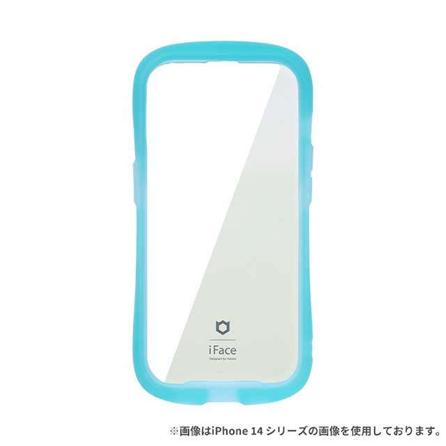 【アウトレット】【iPhone15 Pro ケース】iFace Reflection Neo 強化ガラスクリアケース (クリアブルー)