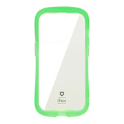 【アウトレット】【iPhone13 Pro ケース】iFace Reflection Neo 強化ガラスクリアケース (クリアグリーン)