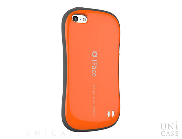 【iPhone5c ケース】iFace First Classケース (オレンジ)の全体