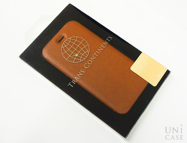 【iPhone6s/6 ケース】TRANS CONTINENTS LEATHER CASE for iPhone6s/6 (Brown)のパッケージ