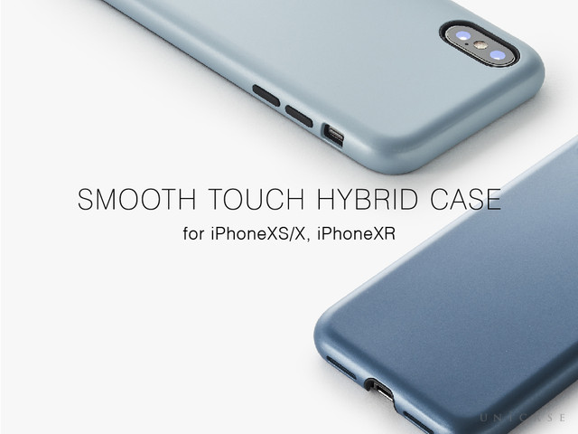 【UNiCASEオリジナルiPhoneケース】Apple最新端末iPhoneXS/iPhoneXRに対応した“Smooth Touch Hybrid Case”の予約販売開始！