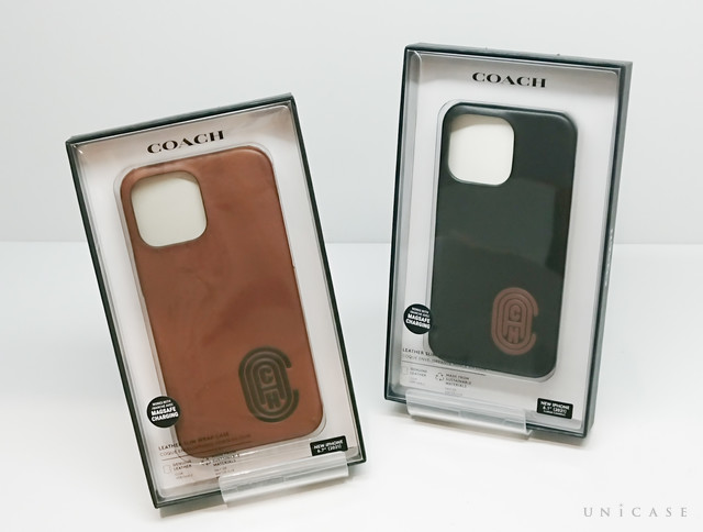 iPhone13 Pro Max ケース】Leather Slim Wrap Case (Retro C Sports