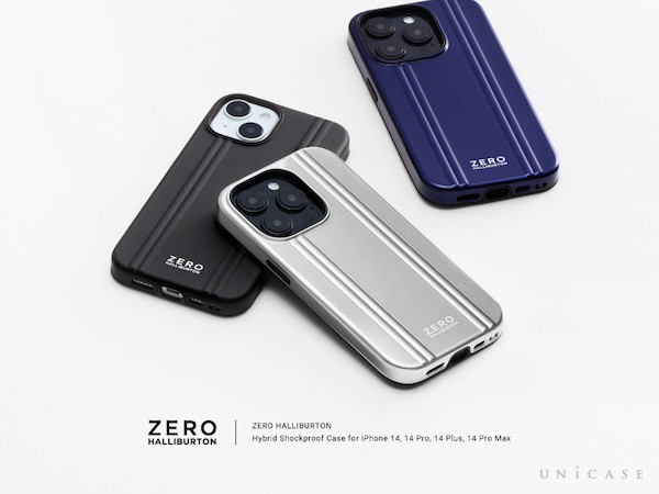 iPhone14 Pro Max ケース】ZERO HALLIBURTON Hybrid Shockproof