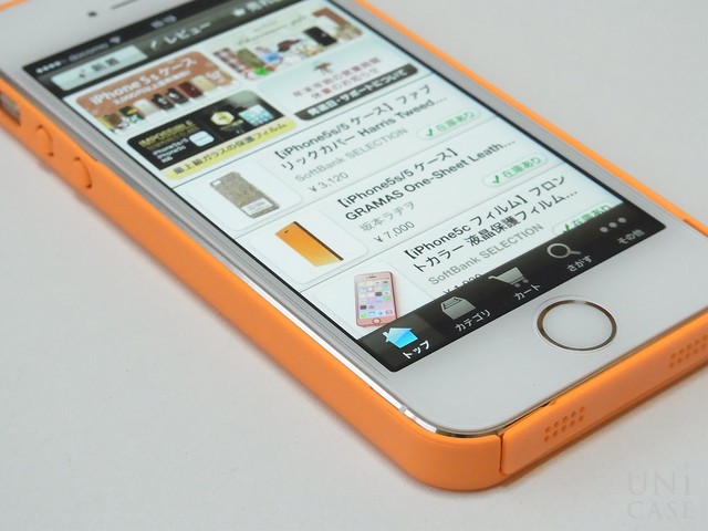 【iPhone5s/5 ケース】NUDE Neon Orangeのレビュー