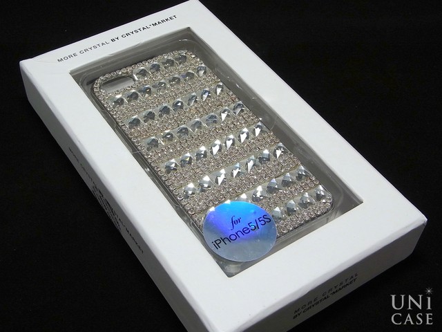 【iPhone5s/5 ケース】フルペーストデコケース Labyrinth Mirror SILVERのパッケージ