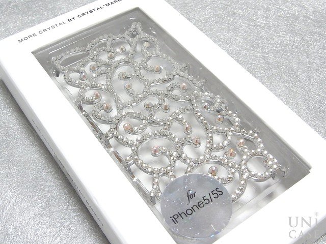 【iPhone5s/5 ケース】フルペーストデコレーションケース Arabesque GOLDの別カラー