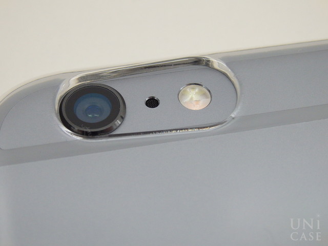 【iPhone6s Plus/6 Plus ケース】エアージャケットセット (クリア)のカメラ周り